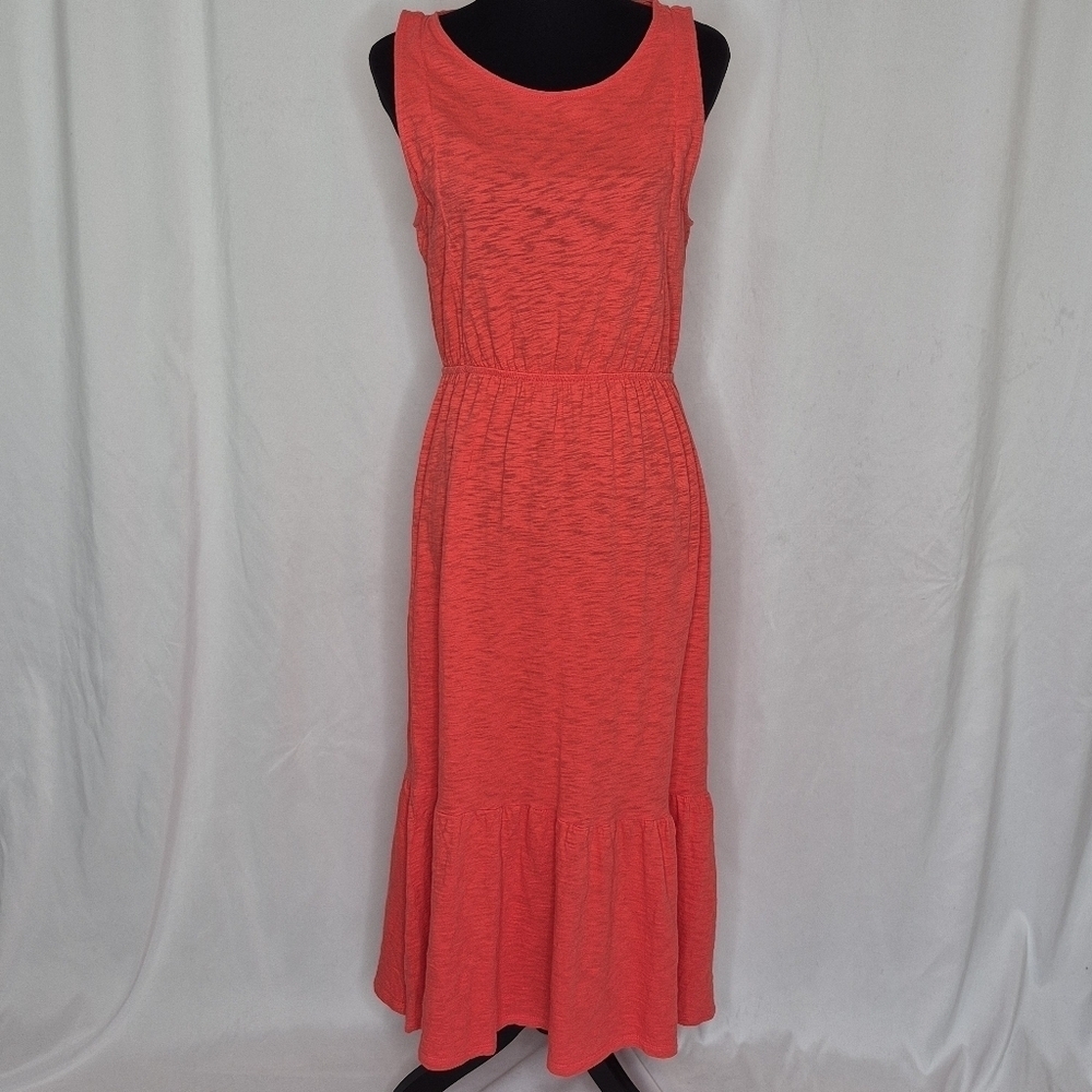 J. Crew Factory Sleeveless Tiered Dress - Size M
